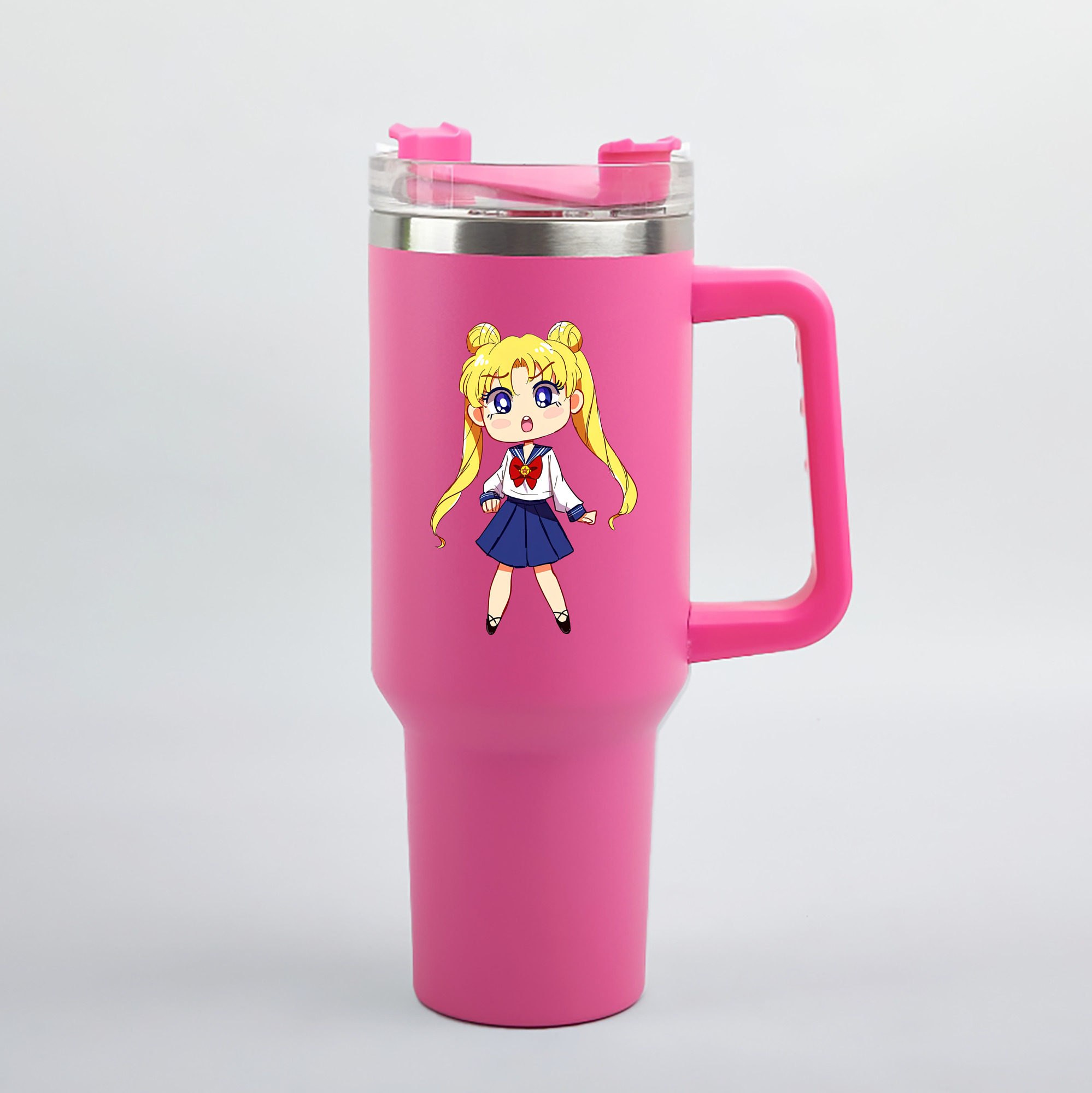 （画像用） 美少女戦士セーラームーン 愛野 美奈子 あいの みなこ Sailor Moon Aino Minako 1200mL車用タンブラー（カラープリント）